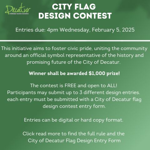 City of Decatur Flag Design Contest